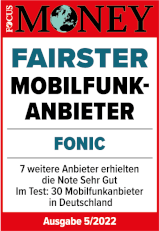 Focus Money: Fairster Mobilfunkanbieter 2022
